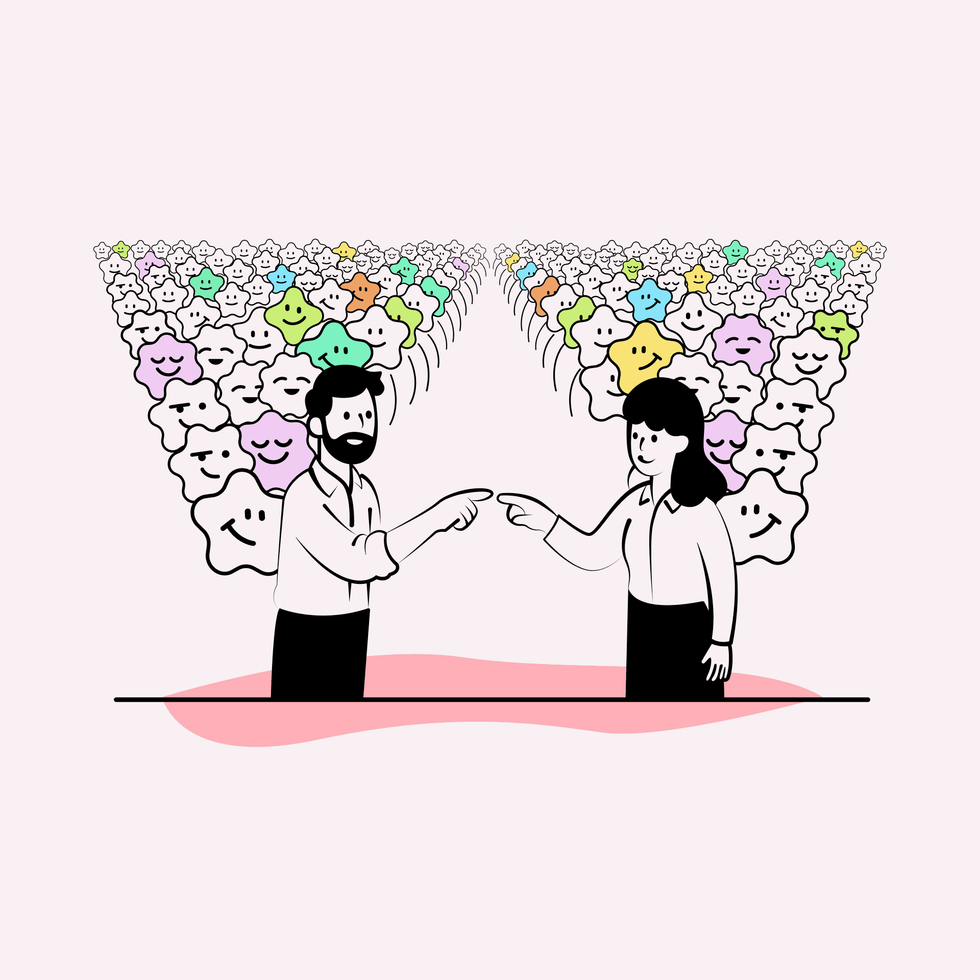 Humans and teammates sharing context